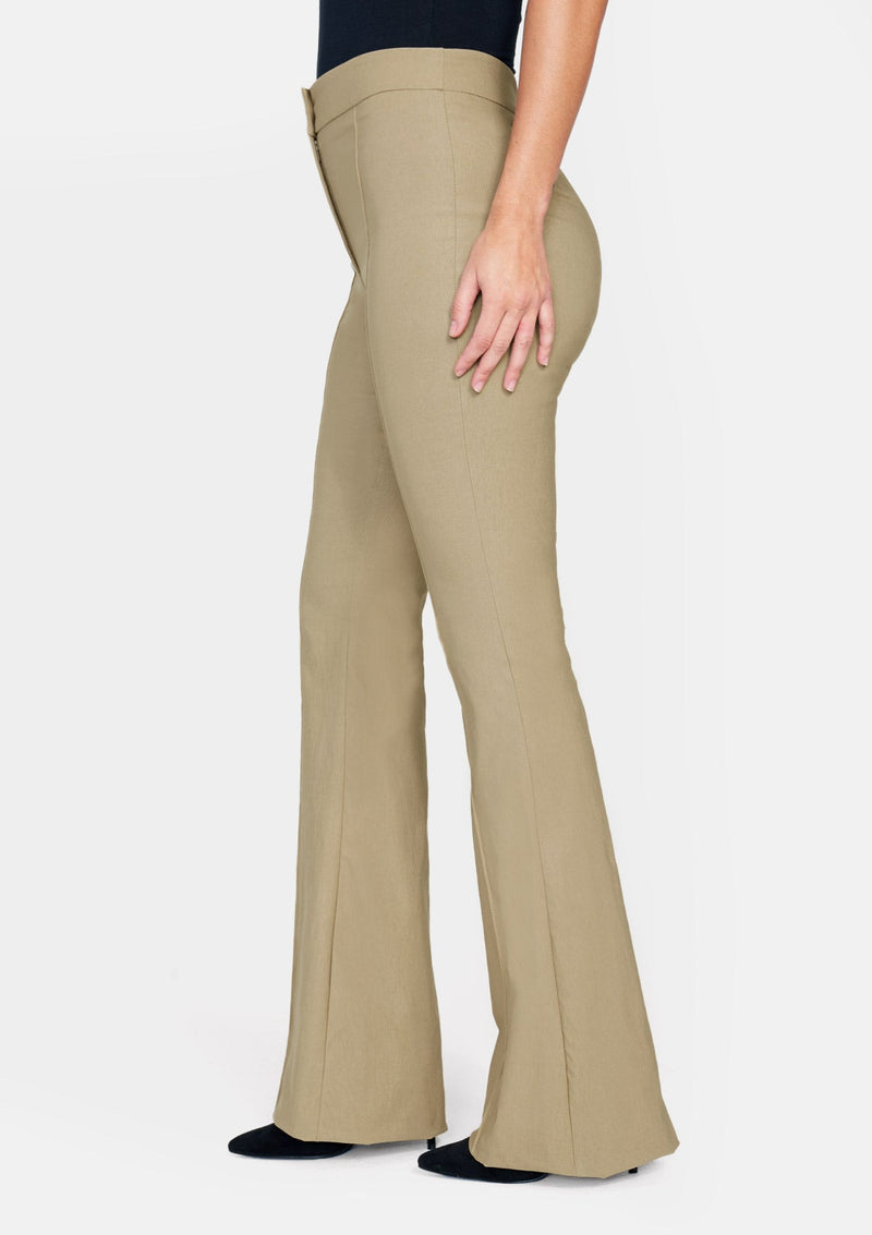 Tall High Waist Flare Dress Pants