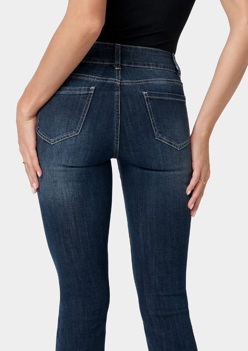 Tall Kellie Mid Rise Bootcut Jeans