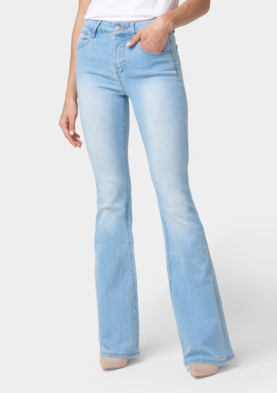 Tall Riley High Rise Flare Jeans