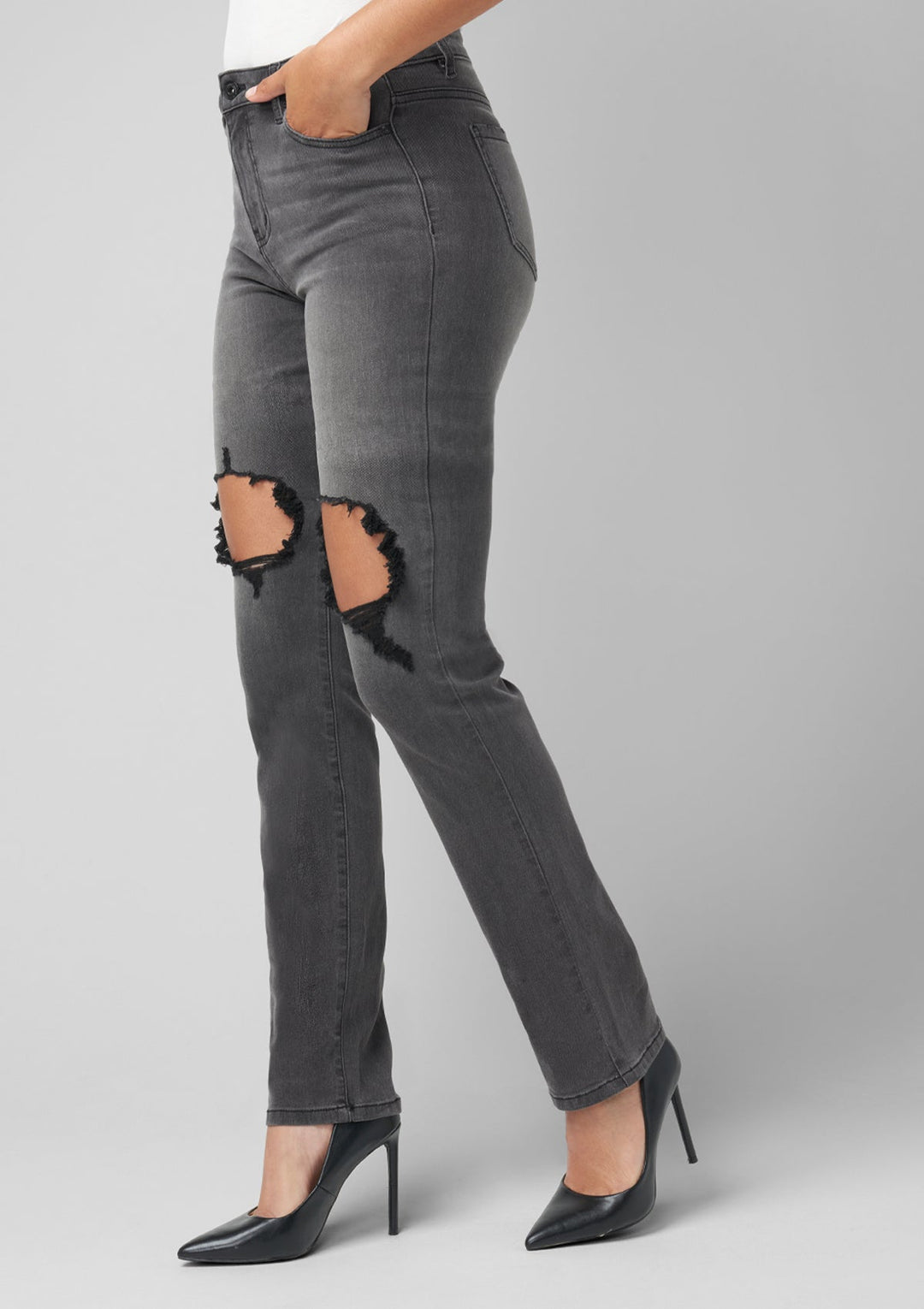 Tall Chloe High Rise Straight Leg Jeans