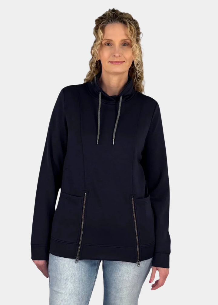 Funnel Neck Tall Sweatshirt