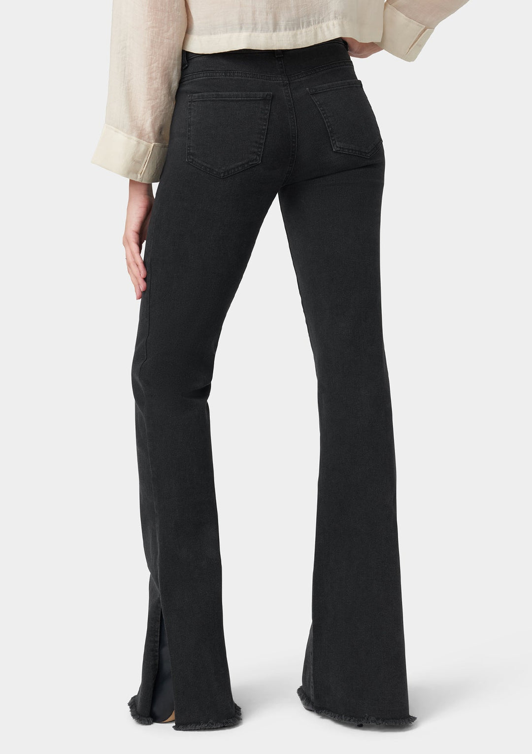 Tall Olivia Flare Jeans With Slit