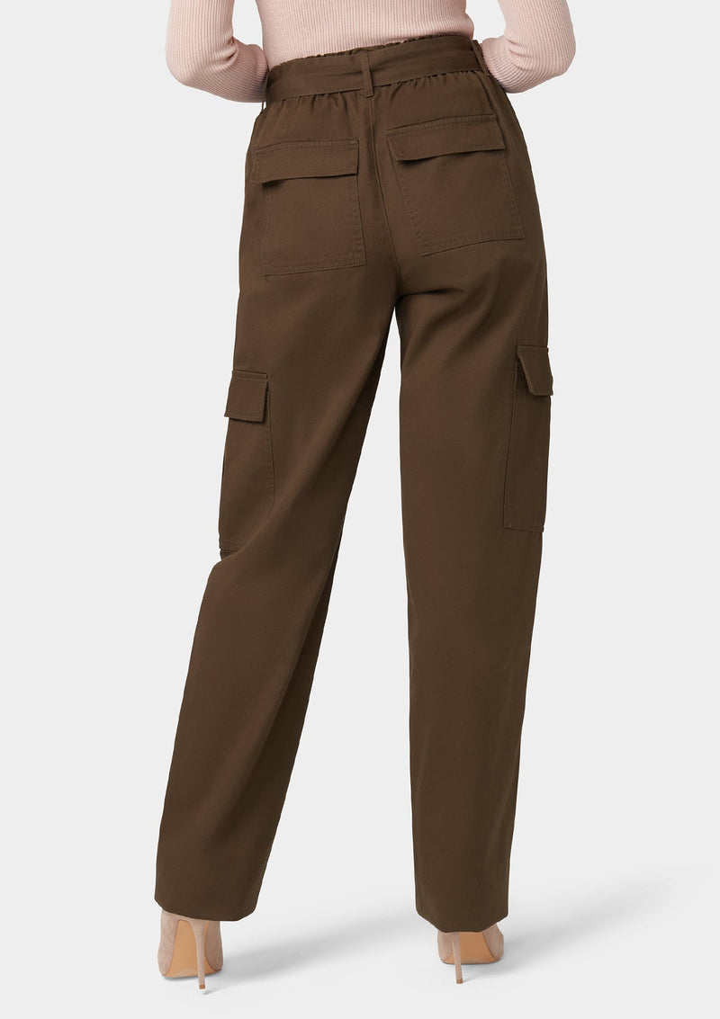 Brooklyn Cargo Pants with Tie