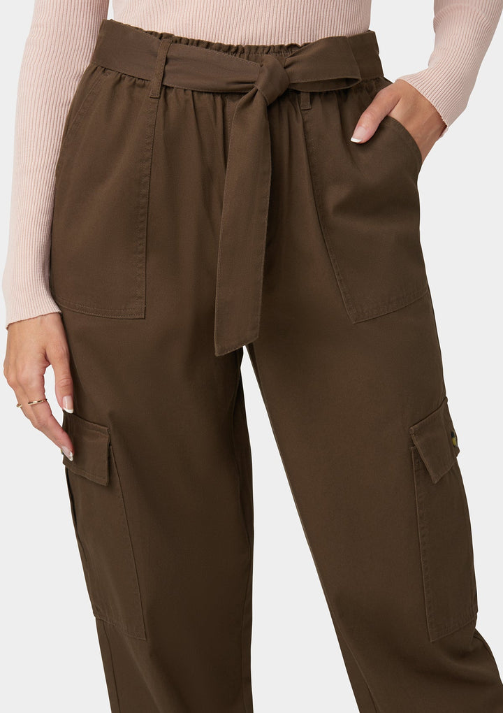 Brooklyn Cargo Pants with Tie