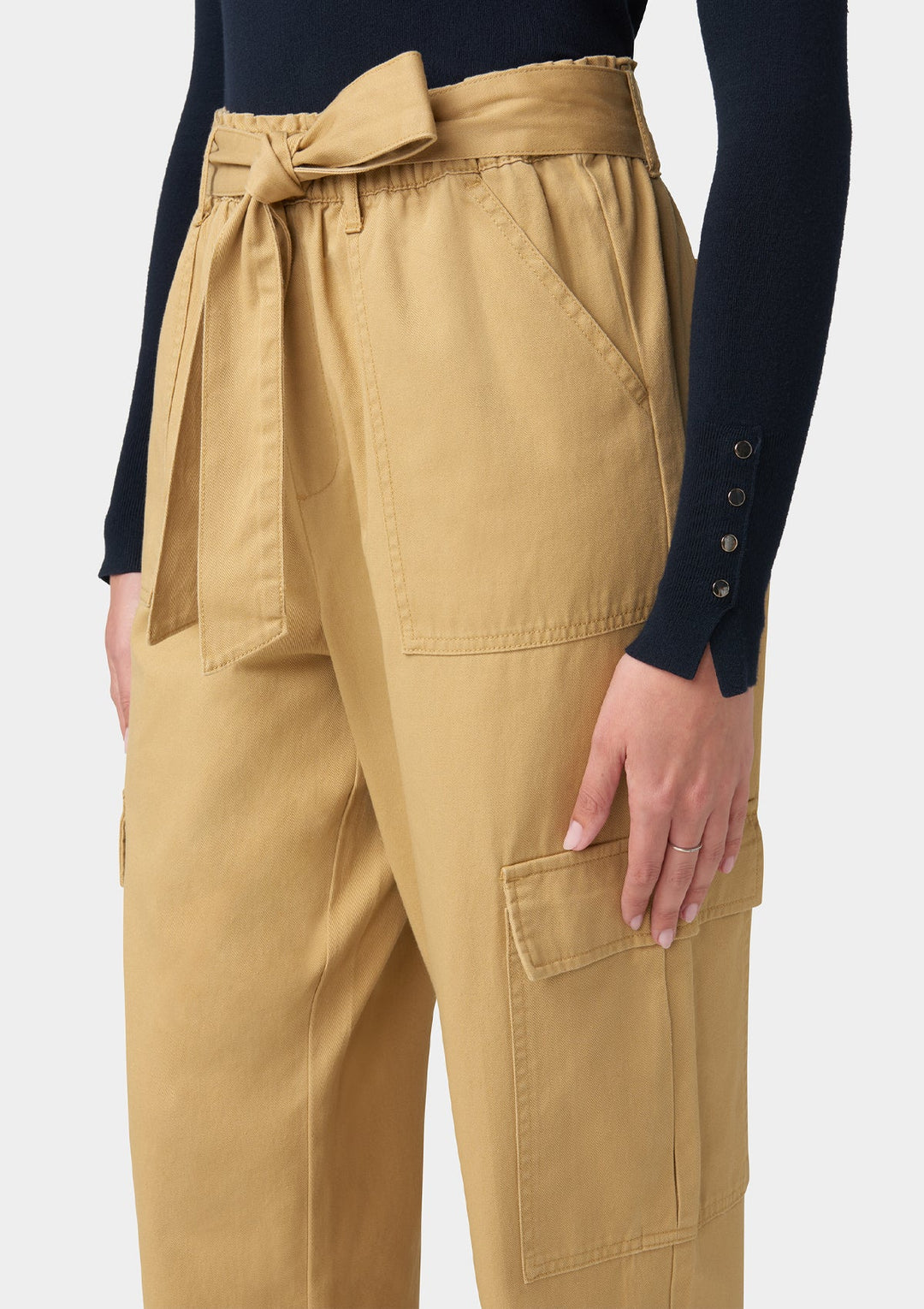 Brooklyn Cargo Pants with Tie