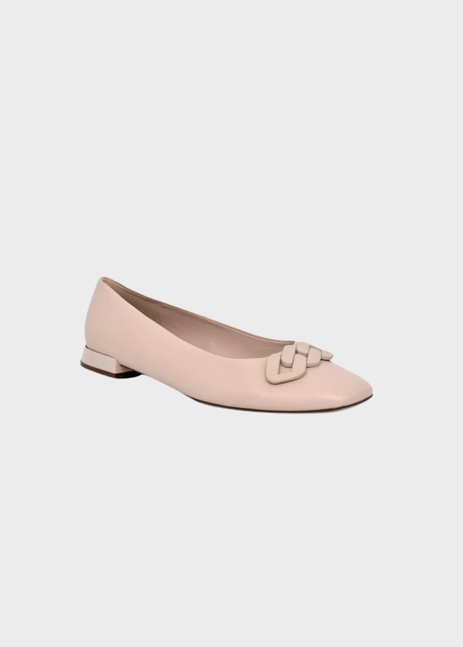 Hogl Stylish Neutral Ballerina Flats