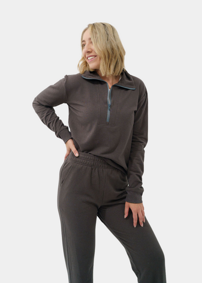 Jet Set Half-Zip Sweatshirt