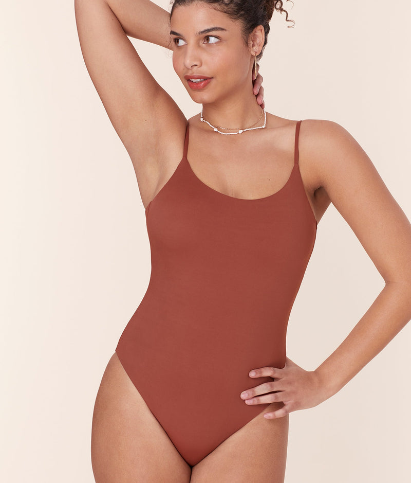 The Jetties One Piece - Eco Nylon - Sequoia - Long Torso