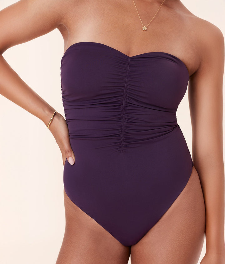 The Pana One Piece - Eco Nylon - Acai - Long Torso