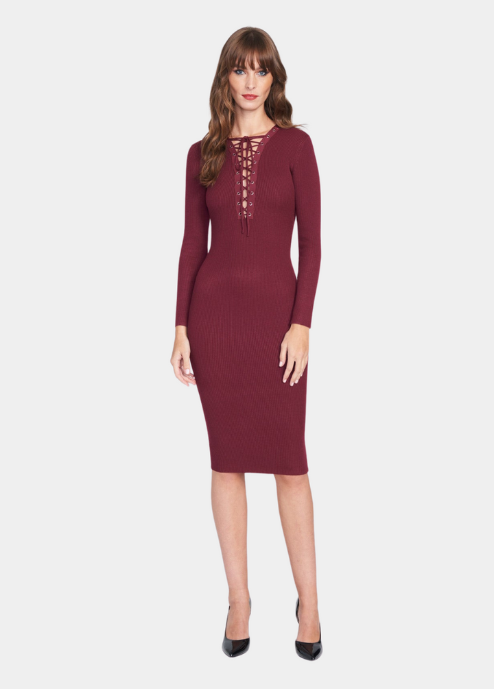 Tall Andria Knit Midi Dress