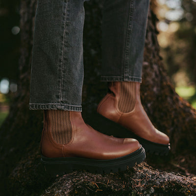 The Alpine Chelsea Boot Pecan