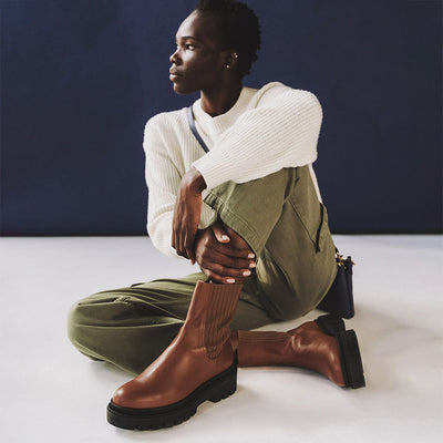 The Alpine Chelsea Boot Pecan