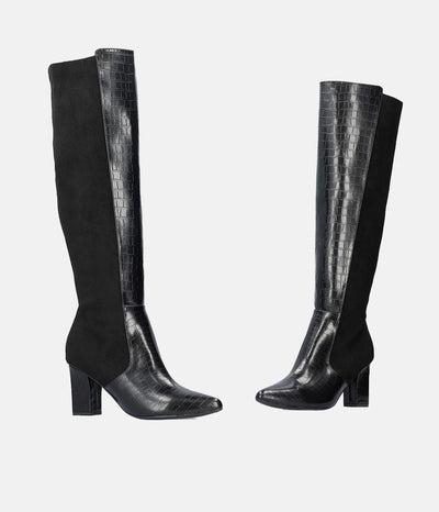 Gorgeous Black Knee-high Boots