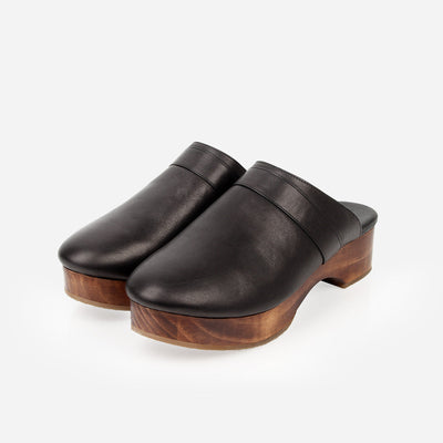 The Brooklyn Clog Black