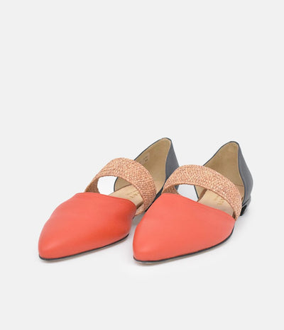 BRUNATE Chic Cut Out Flats