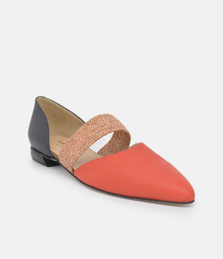 BRUNATE Chic Cut Out Flats