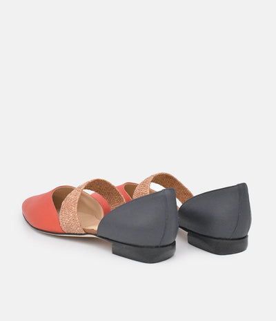 BRUNATE Chic Cut Out Flats