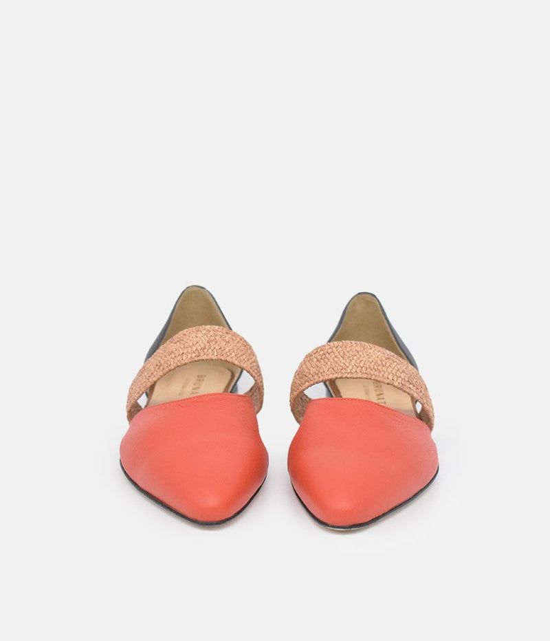 BRUNATE Chic Cut Out Flats