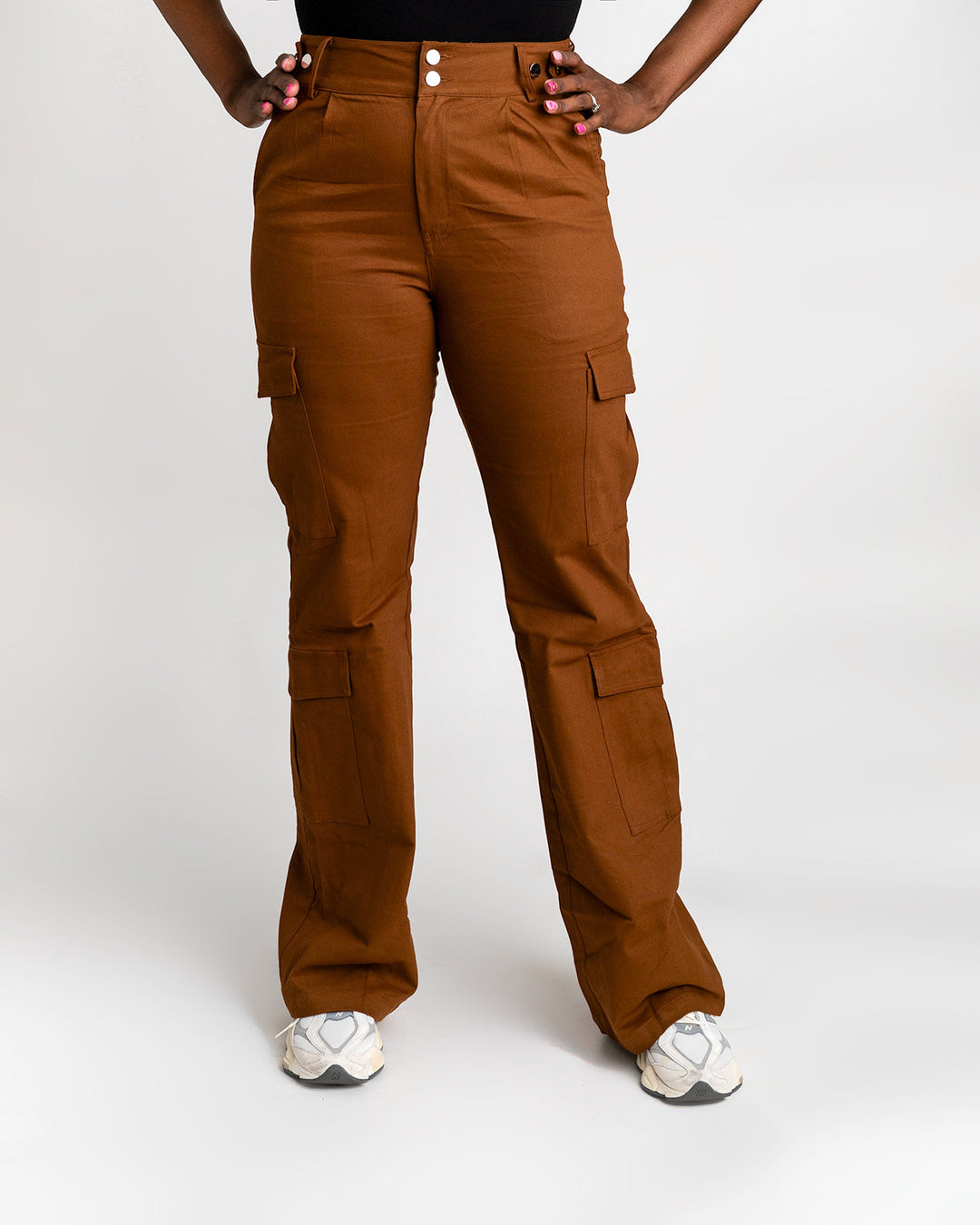 Tall Girl Cargos Rust