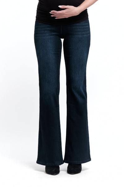 Maternity 33" Better Butter Slim Boot Jean in Yanique