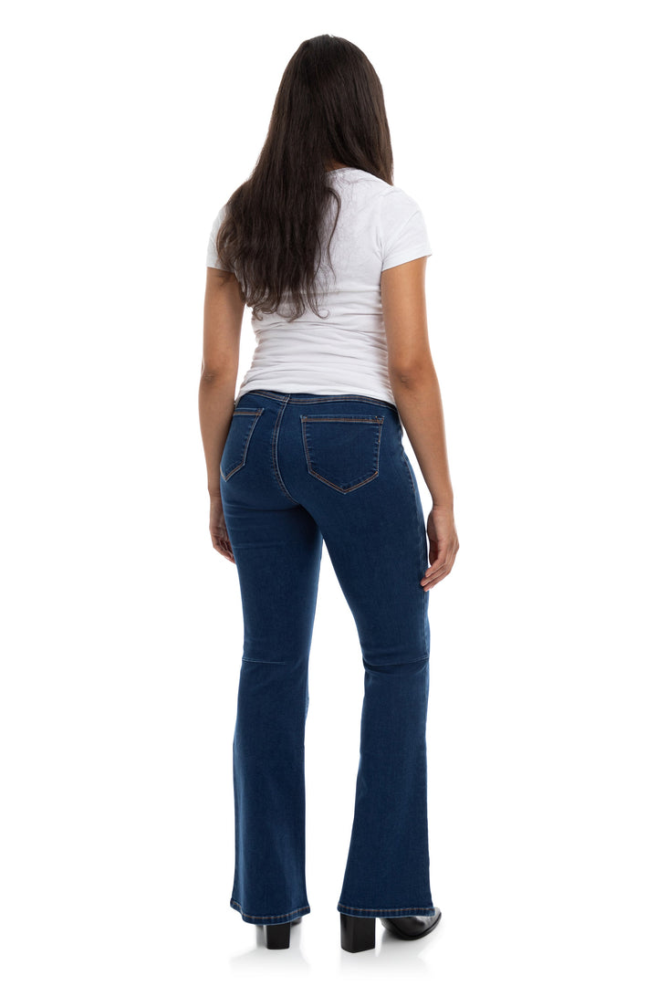 Maternity 33'' Better Butter Slim Boot Jean in Safia