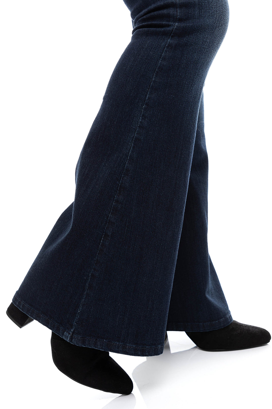 34" Vintage Mid Rise Flare Jean in Giovanna