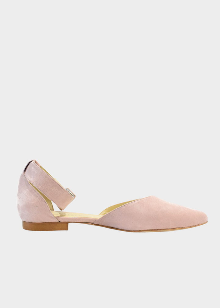 Cinderella Vegan Shoes - Pretty Pink Ankle Strap