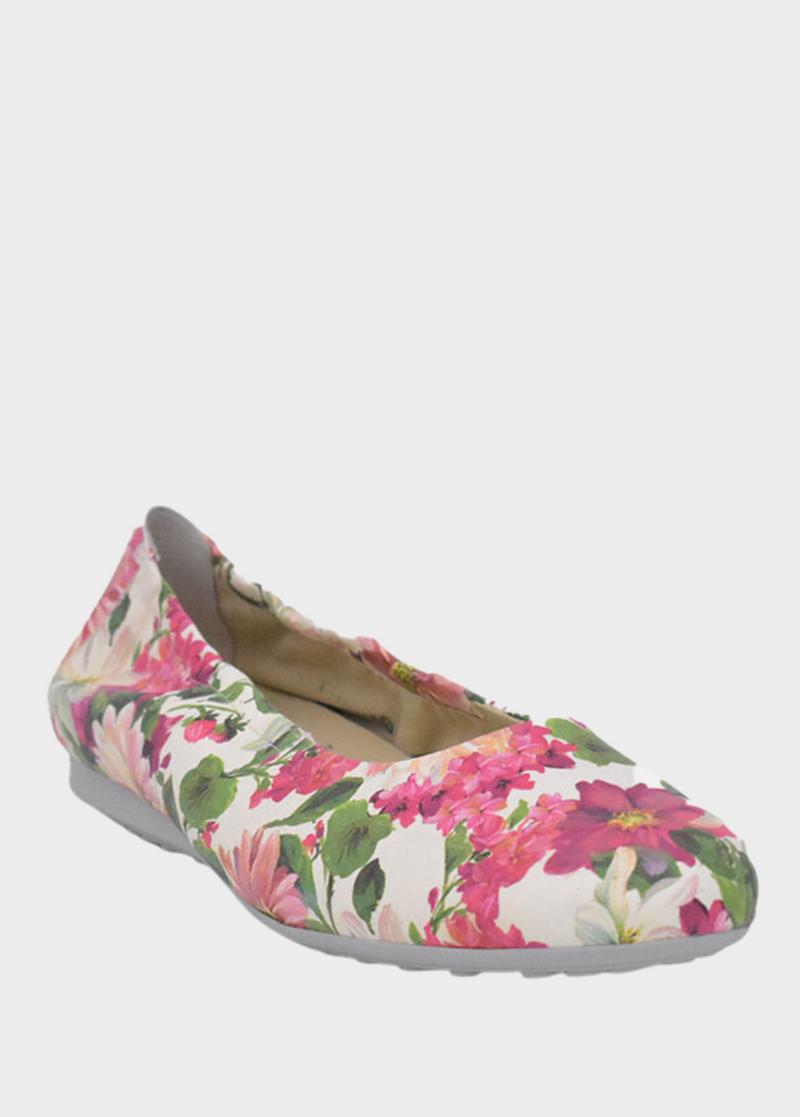 Semler Pretty Pink Floral Flats