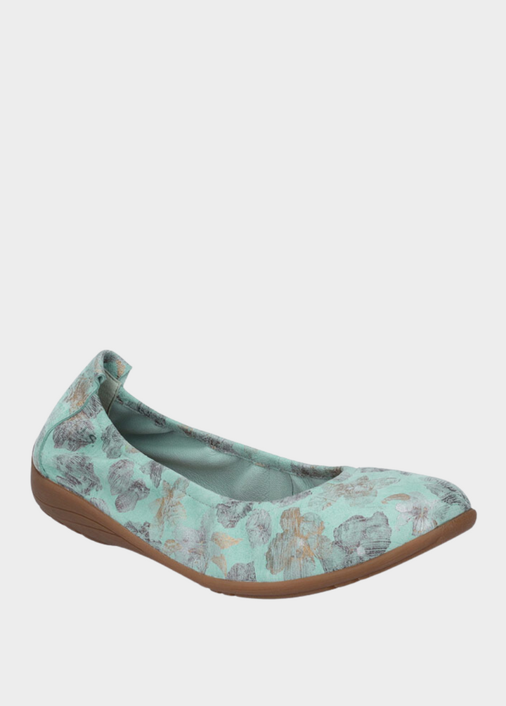 Josef Seibel Pretty Mint Green Ballet Flats