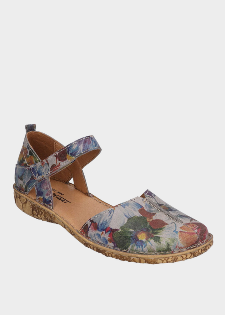 Josef Seibel Pretty Floral Closed Toe Sandal