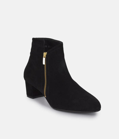 Cinderella Shoes Classic Block Heel Ankle Boots