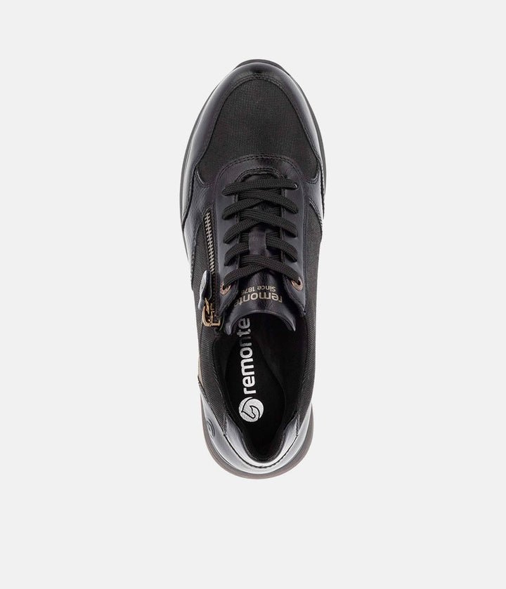 Remonte Casual Black Combi Sneaker