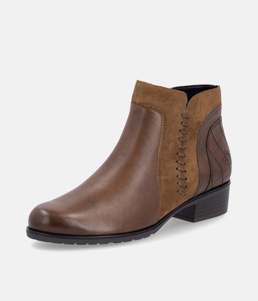 Remonte Dressy Brown Ankle Boots