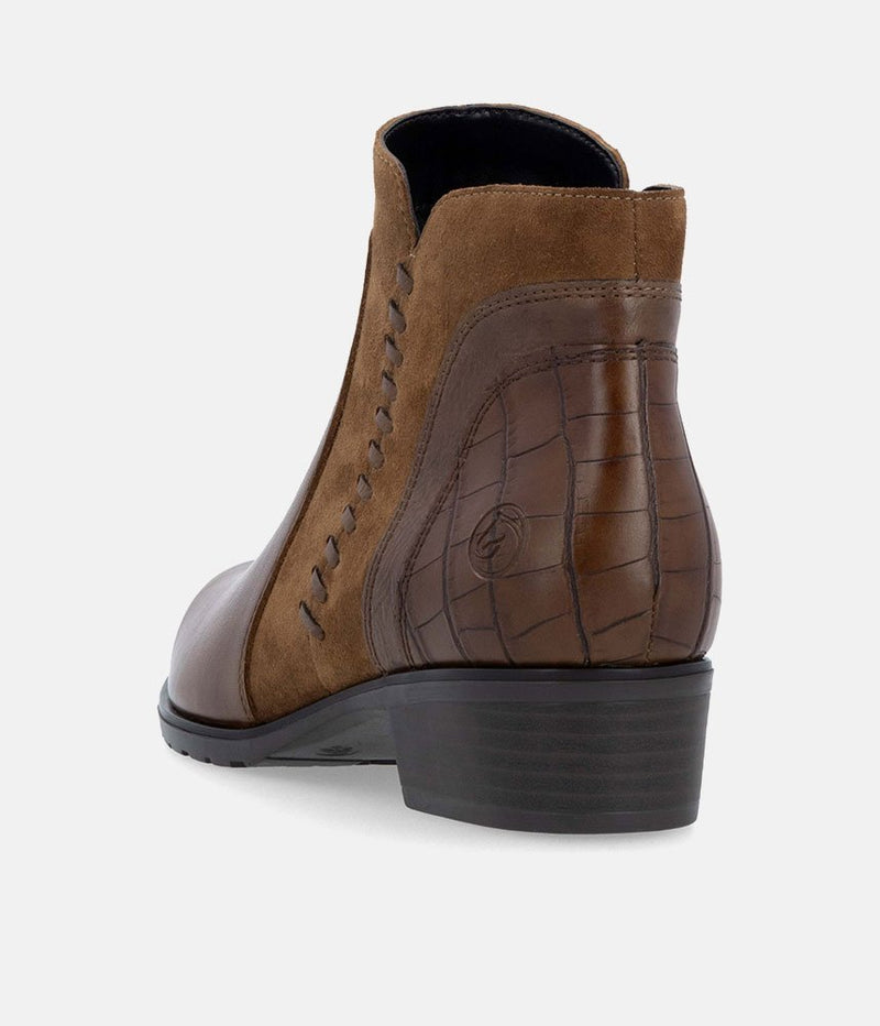 Remonte Dressy Brown Ankle Boots