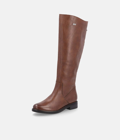 Remonte Beautiful Brown Leather Long Boots