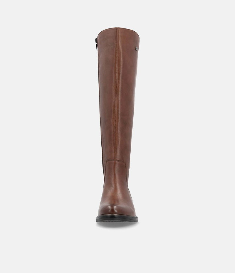 Remonte Beautiful Brown Leather Long Boots