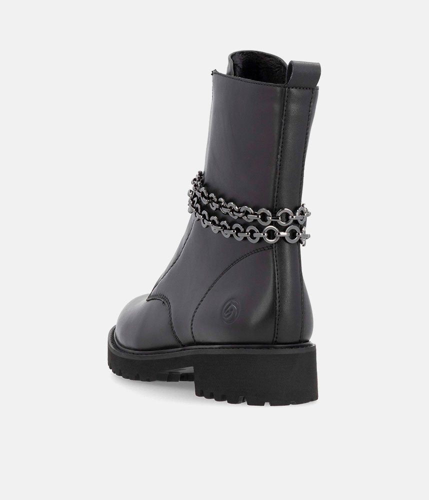 Remonte Stylish Black Ankle Boots