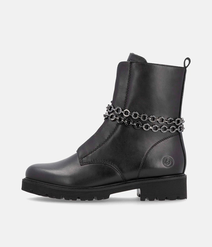 Remonte Stylish Black Ankle Boots