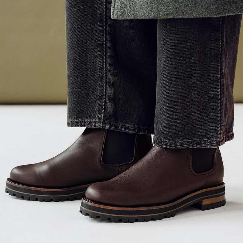 The Decade Chelsea Boot Java