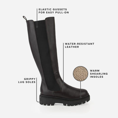 The Elevate Chelsea Boot Black