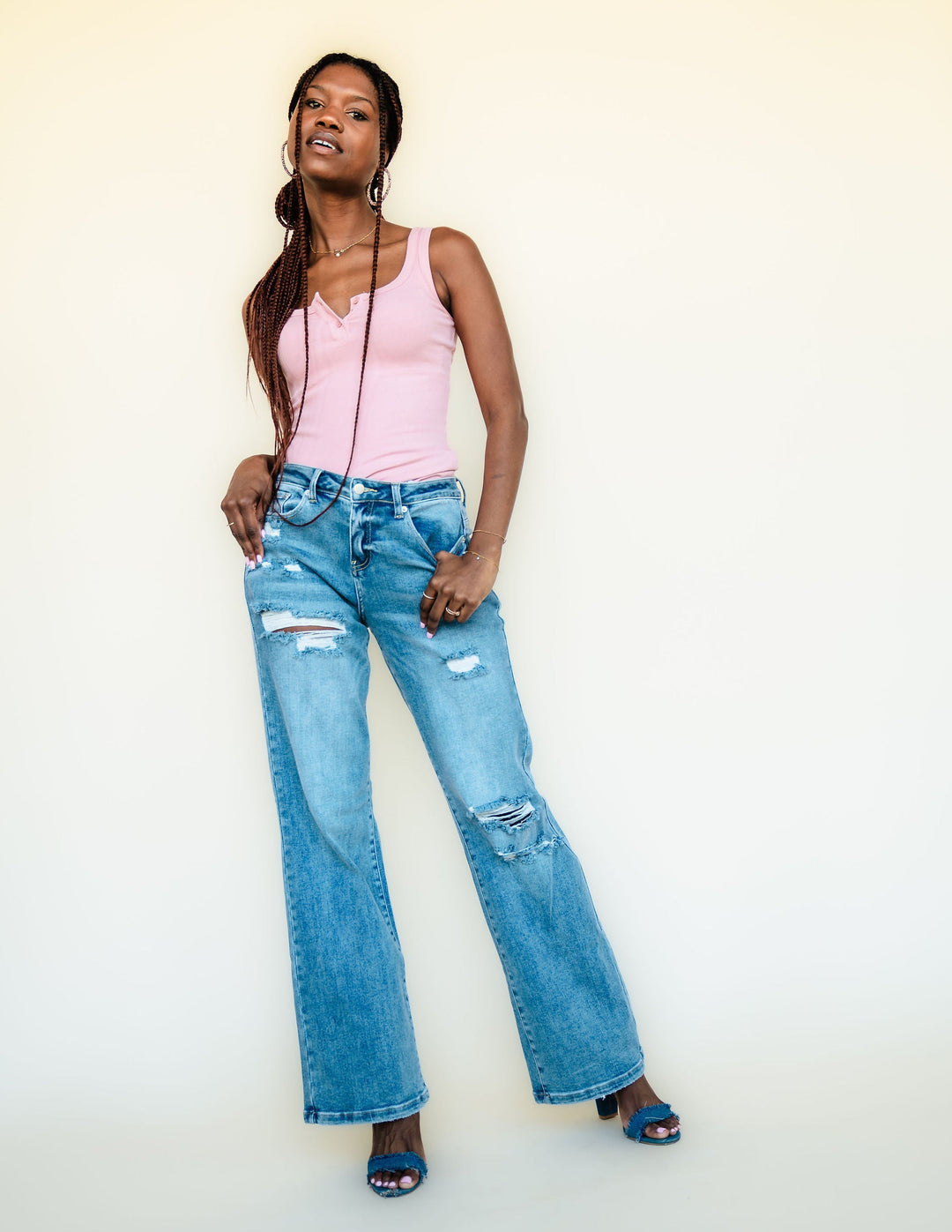 The 90's Tall Boyfriend Jeans