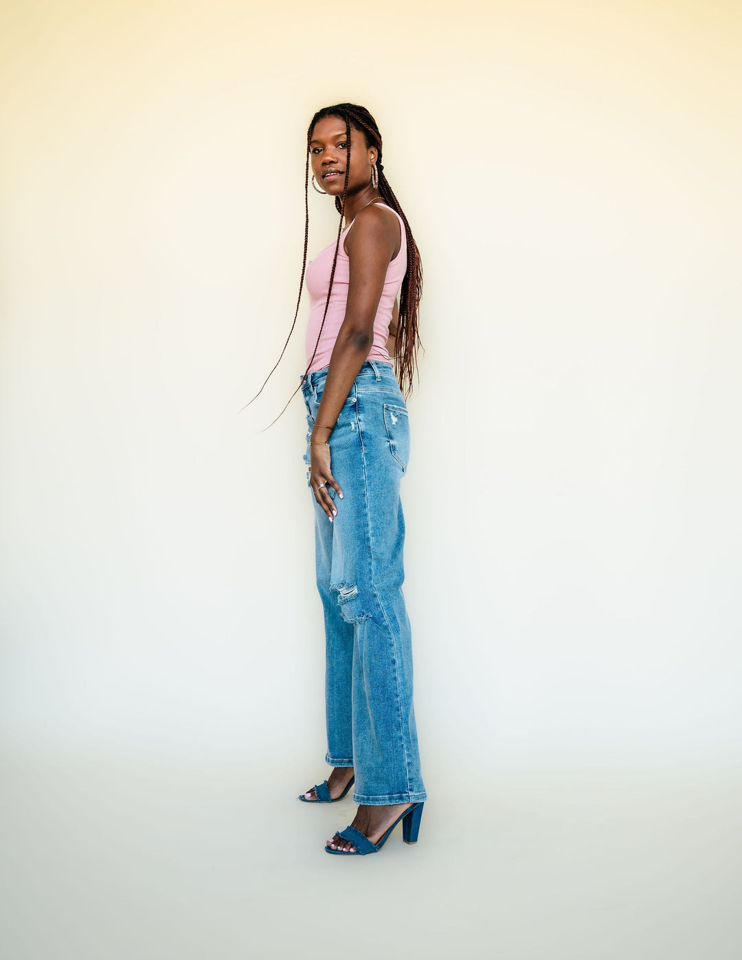 The 90's Tall Boyfriend Jeans