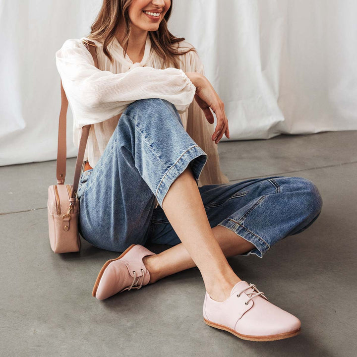 The Eyelet Oxford 2.0 Rosebud