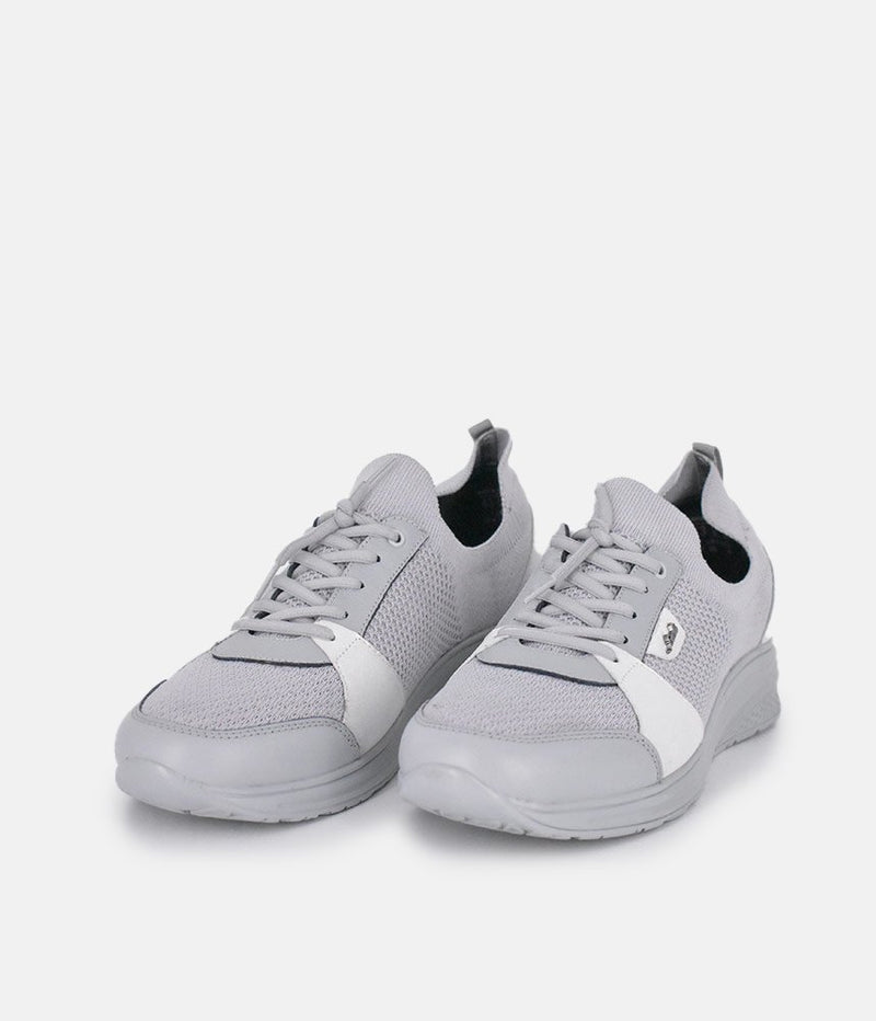 Forelli Ice Grey Nubuck Orthopedic Comfort Sneakers