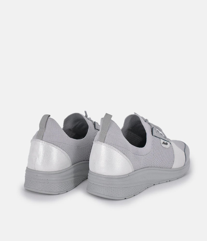 Forelli Ice Grey Nubuck Orthopedic Comfort Sneakers