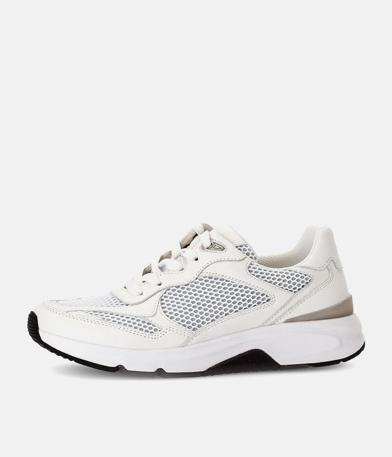 Gabor Sporty Rolling Soft White Trainers