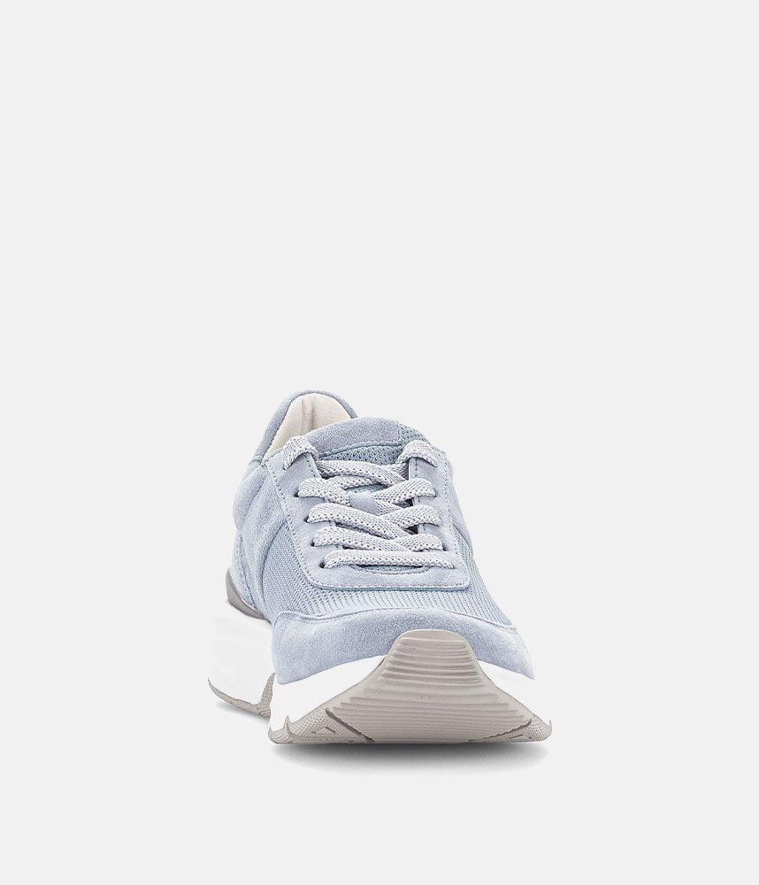 Gabor Fab Light Blue Rolling Soft Trainers