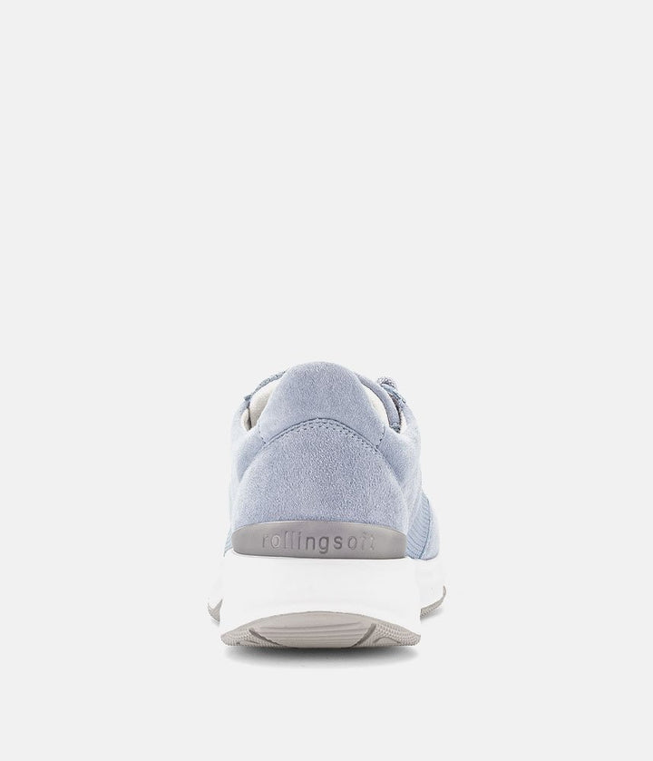 Gabor Fab Light Blue Rolling Soft Trainers