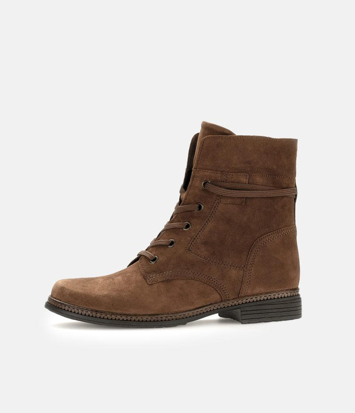 Gabor Stylish Brown Suede Ankle Boots