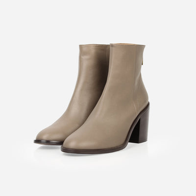 The High Street Ankle Boot Dove Grey